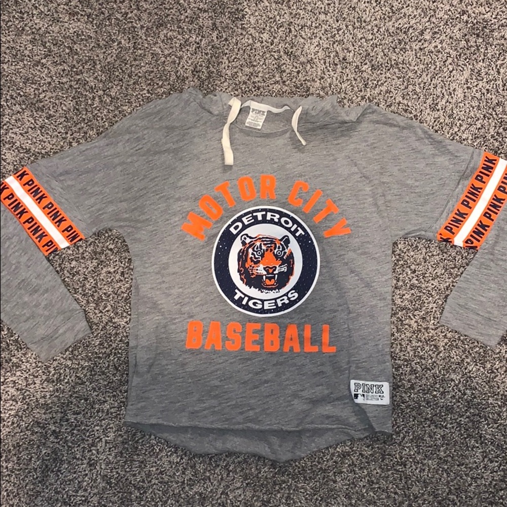 Victoria Secret PINK Detroit tigers sweatshirt